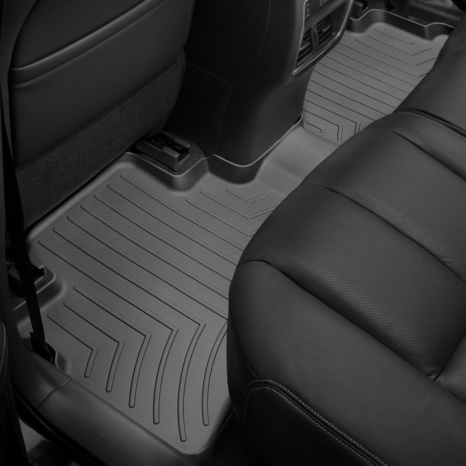 Weathertech® • 447562 • FloorLiner • Molded Floor Liners • Black • Second Row