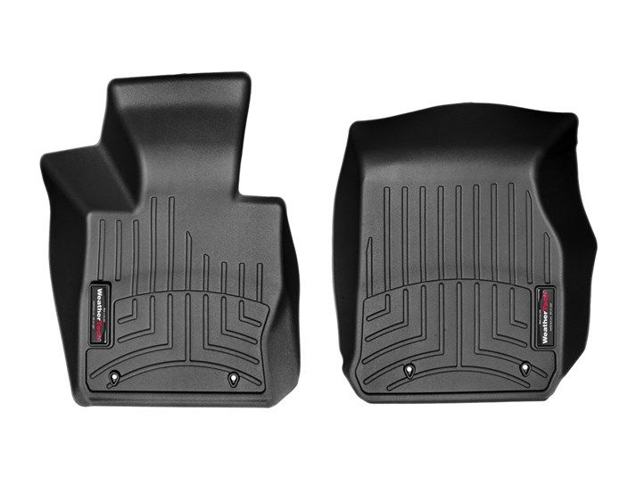 Weathertech® • 448251 • FloorLiner • Molded Floor Liners • Black • First Row