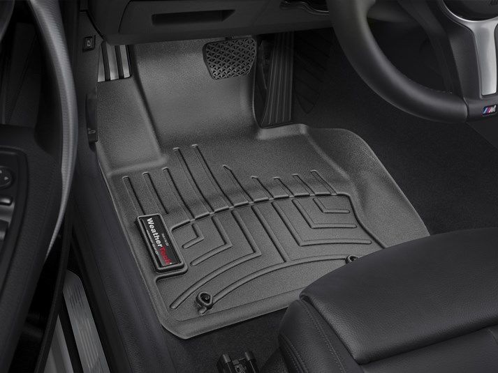 Weathertech® • 448261 • FloorLiner • Molded Floor Liners • Black • First Row