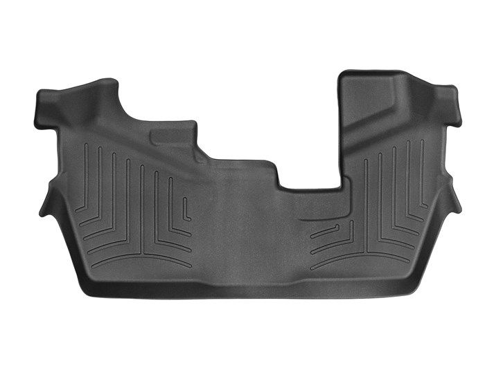 Weathertech® • 448393 • FloorLiner • Molded Floor Liners • Black • Third Row • Honda Pilot 16-22