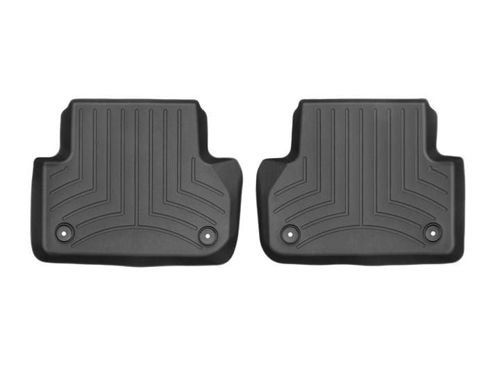 Weathertech® • 449072 • FloorLiner • Molded Floor Liners • Black • Second Row • Audi S4 18-22