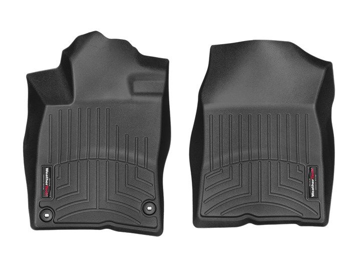 Weathertech® • 449431 • FloorLiner • Molded Floor Liners • Black • First Row • Honda Civic 16-20