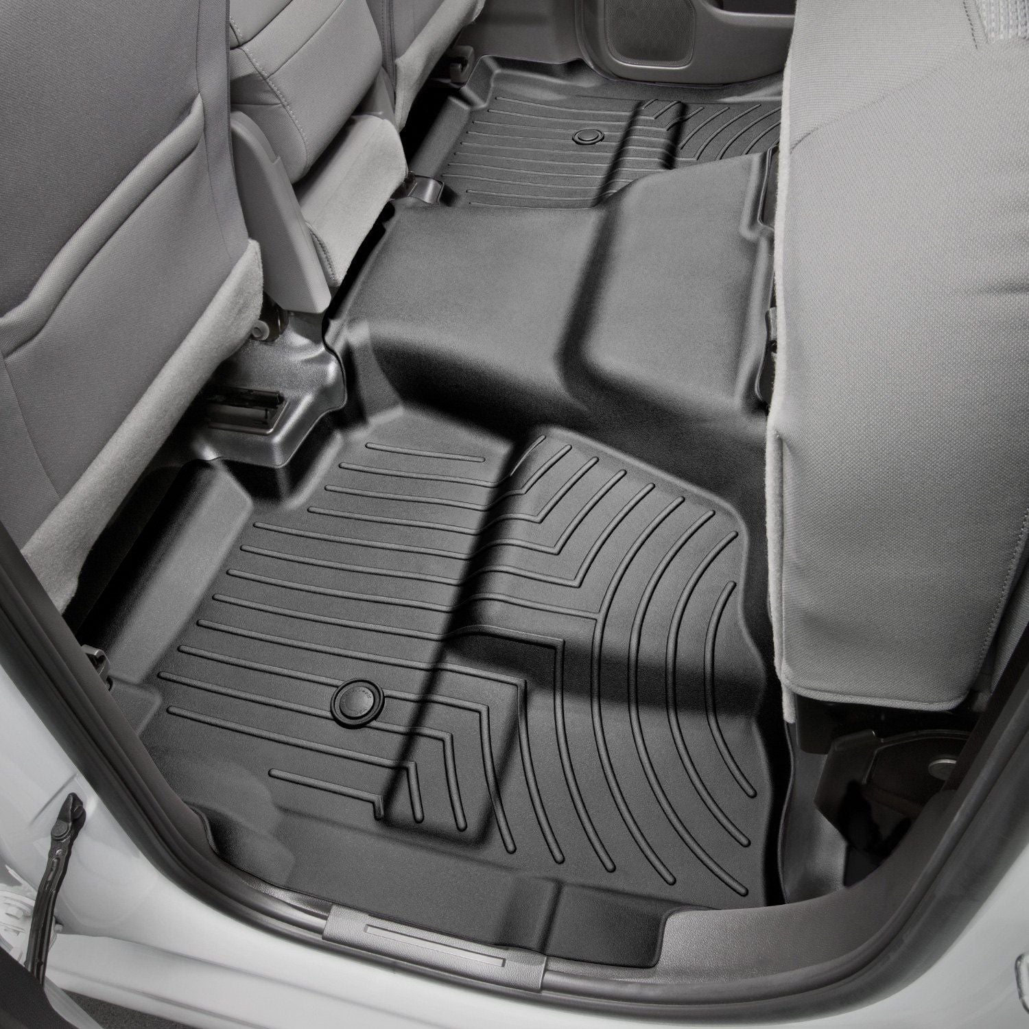 Weathertech® • 449662V • FloorLiner • Molded Floor Liners • Black • Second Row