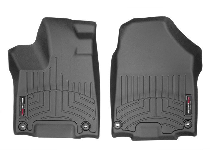 Weathertech® • 449711 • FloorLiner • Molded Floor Liners • Black • First Row