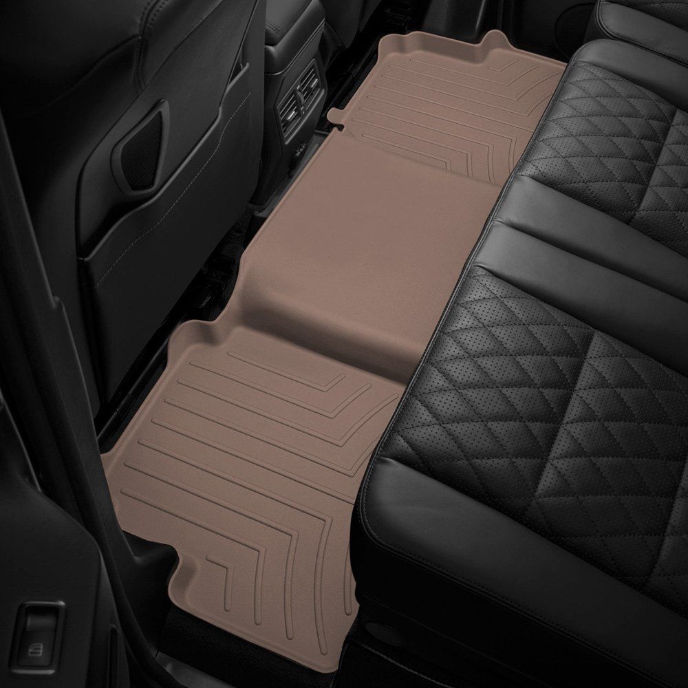 Weathertech® • 459742 • FloorLiner • Molded Floor Liners • Tan • Second Row • Infiniti QX30 17-19