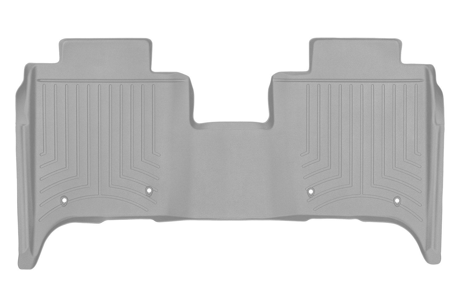 Weathertech® • 4614052 • FloorLiner • Molded Floor Liners • Grey • Second Row • Land Rover Range Rover 18-21