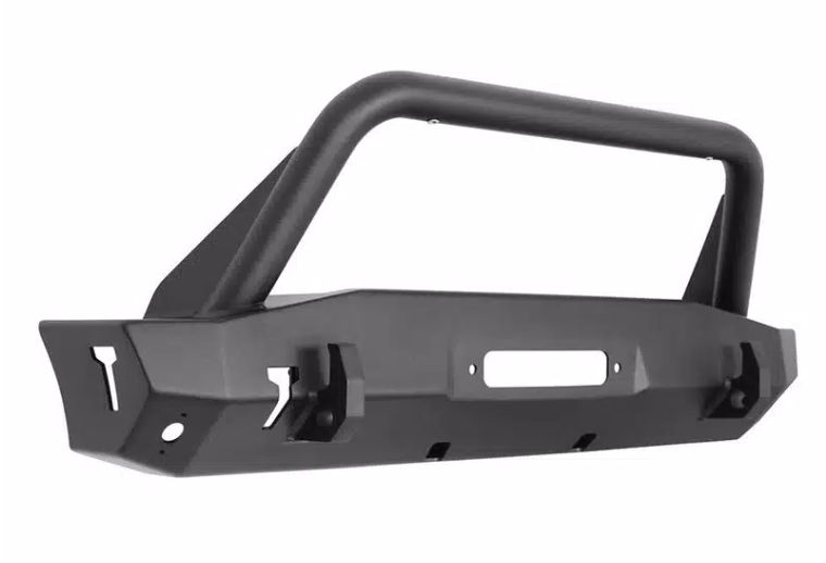 Westin 59-80075 - WJ2 Stubby Front Bumper w/BullBar Wrangler JL18-22,Gladiator 20-22