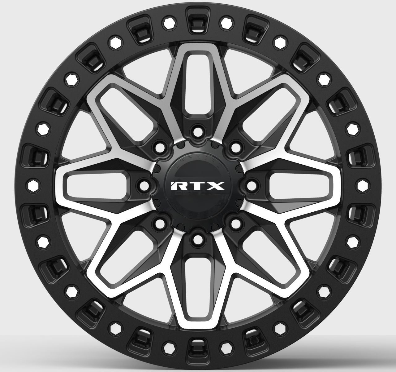 RTX® (Offroad) • 083205 • Zion • Gloss Black Machined • 20x9 8x170 ET20 CB125