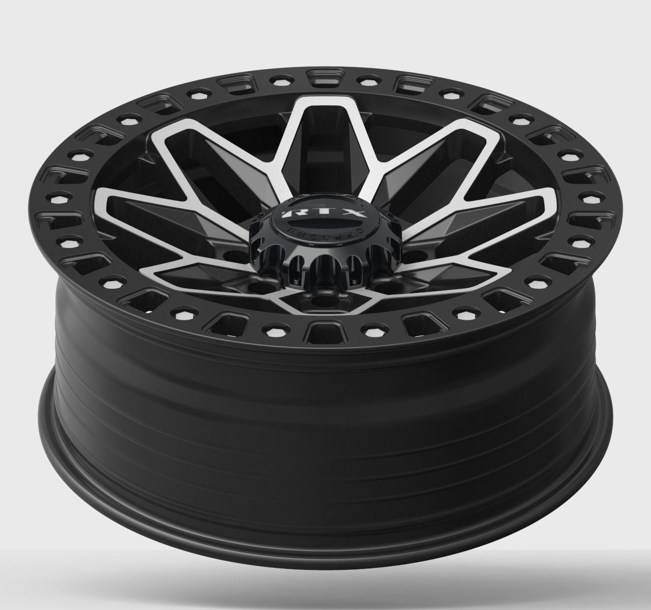 RTX® (Offroad) • 083206 • Zion • Gloss Black Machined • 20x9 8x180 ET20 CB125