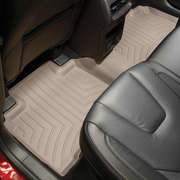 Weathertech® • 446892 • FloorLiner • Molded Floor Liners • Black • Second Row