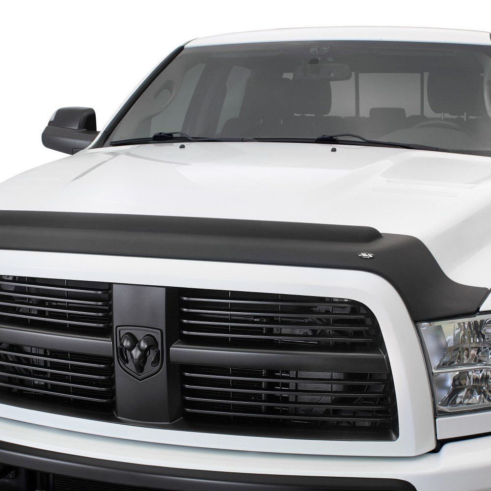 AVS® • 436096 • Aeroskin II • Textured Black Hood Shield • Ford F-150 15-20