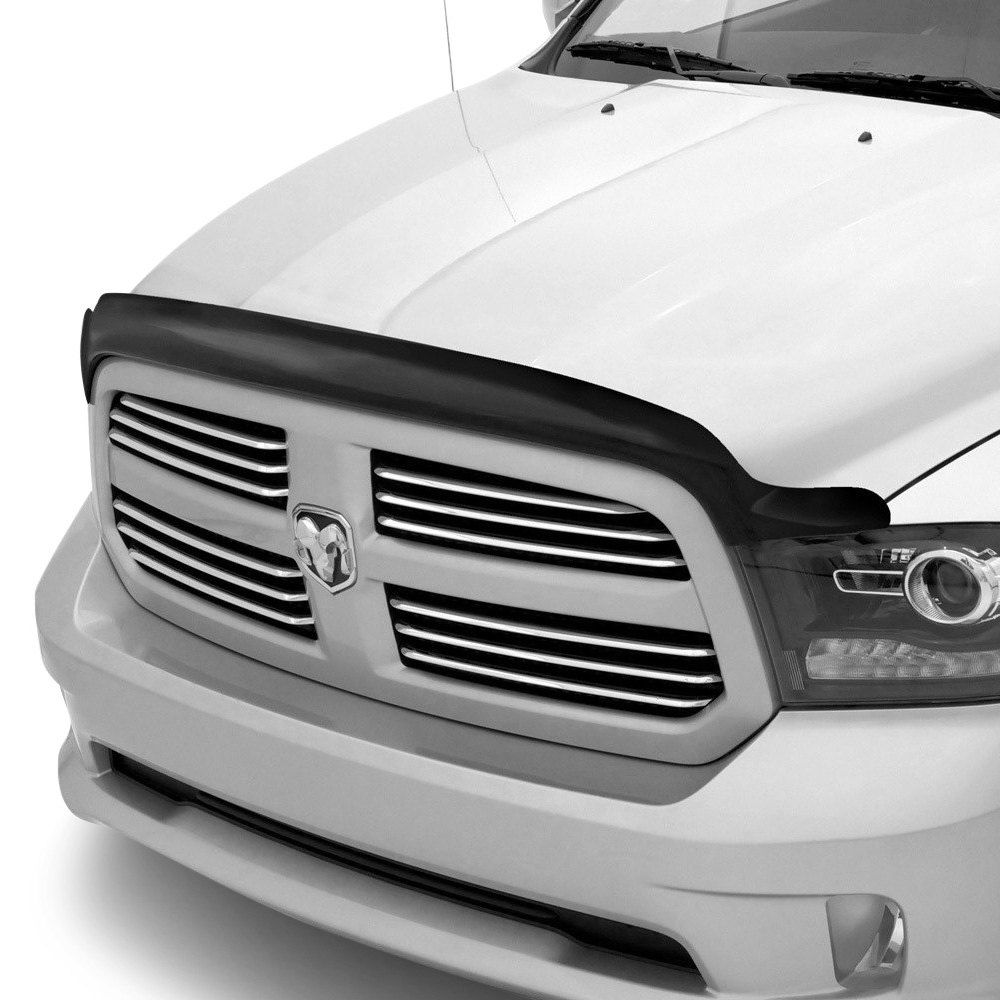 AVS® • 25159 • Bugflector II • Dark Smoke Hood Shield • GMC Sierra 1500 07-13