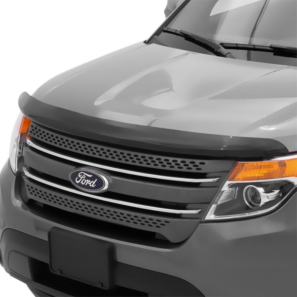 AVS® • 25148 • Bugflector II • Dark Smoke Hood Shield • Chevrolet Trailblazer 02-09