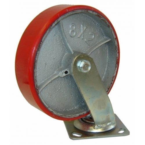 Swivel Polyurethane Caster With Brake 4" X 2" 650 Lbs