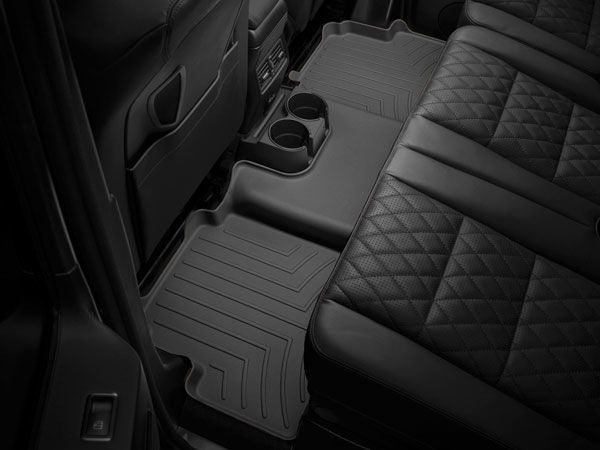 Weathertech® • 4416232 • FloorLiner • Molded Floor Liners • Black • Rear • Jeep Cherokee 19-21