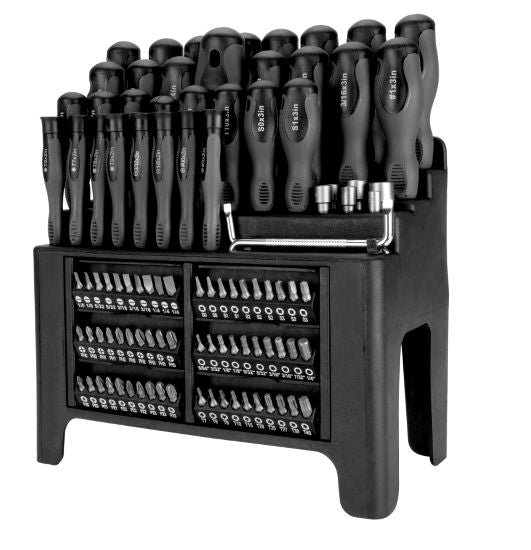 Performance Tools W1736 - 100 pcs Screwdriver Set